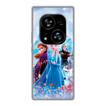 Силиконовый чехол на Tecno Phantom X2 с принтом Холодное сердце Frozen Силиконовый чехол на Tecno Phantom X2 с принтом Холодное сердце Frozen