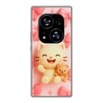 Силиконовый чехол на Tecno Phantom X2 с принтом для девочек Силиконовый чехол на Tecno Phantom X2 с принтом для девочек