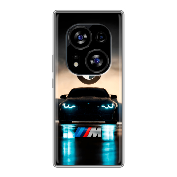 Силиконовый чехол на Tecno Phantom X2 с принтом БМВ BMW