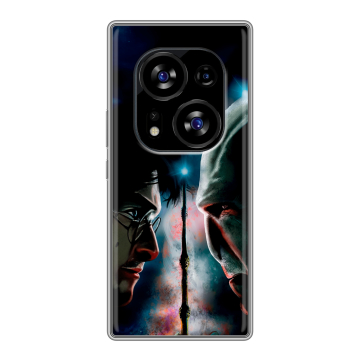 Силиконовый чехол на Tecno Phantom X2 с принтом Гарри Поттер Harry Potter