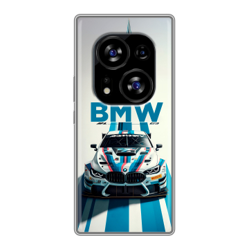 Силиконовый чехол на Tecno Phantom X2 с принтом БМВ BMW Силиконовый чехол на Tecno Phantom X2 с принтом БМВ BMW