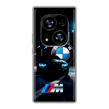 Силиконовый чехол на Tecno Phantom X2 с принтом БМВ BMW