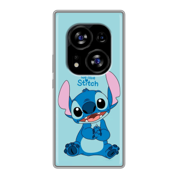 Силиконовый чехол на Tecno Phantom X2 с принтом Лило и Стич