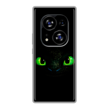 Силиконовый чехол на Tecno Phantom X2 с принтом Как приручить дракона Силиконовый чехол на Tecno Phantom X2 с принтом Как приручить дракона