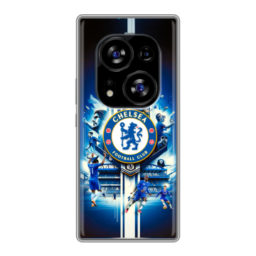 Силиконовый чехол на Tecno Phantom X2 с принтом Chelsea Челси
