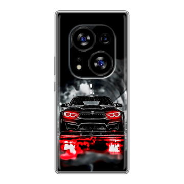 Силиконовый чехол на Tecno Phantom X2 с принтом BMW БМВ