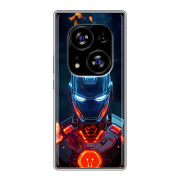 Силиконовый чехол на Tecno Phantom X2 с принтом IronMan Железный человек Силиконовый чехол на Tecno Phantom X2 с принтом IronMan Железный человек