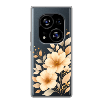 Силиконовый чехол на Tecno Phantom X2 с принтом для девушки