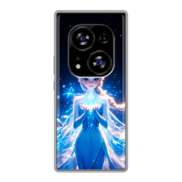 Силиконовый чехол на Tecno Phantom X2 с принтом Холодное сердце Frozen Силиконовый чехол на Tecno Phantom X2 с принтом Холодное сердце Frozen