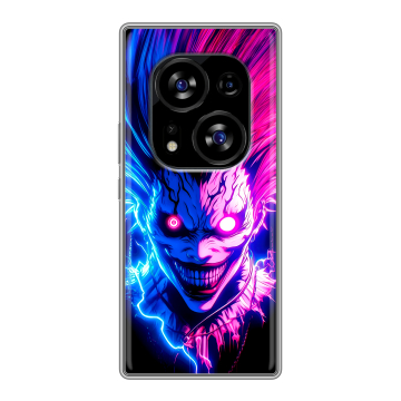 Силиконовый чехол на Tecno Phantom X2 с принтом Death note Тетрадь смерти