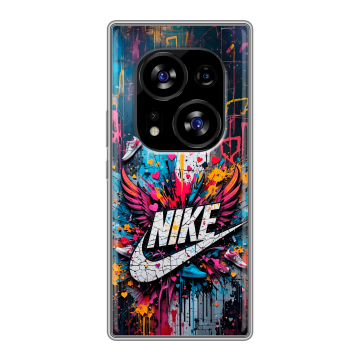 Силиконовый чехол на Tecno Phantom X2 с принтом Nike Найк Силиконовый чехол на Tecno Phantom X2 с принтом Nike Найк