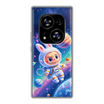 Силиконовый чехол на Tecno Phantom X2 с принтом Labubu Лабубу Силиконовый чехол на Tecno Phantom X2 с принтом Labubu Лабубу