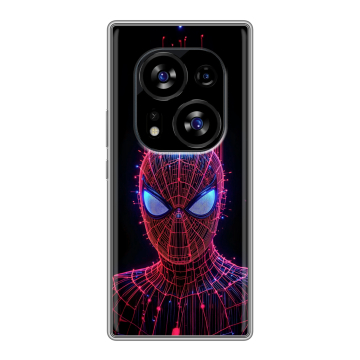 Силиконовый чехол на Tecno Phantom X2 с принтом Spiderman Человек паук Силиконовый чехол на Tecno Phantom X2 с принтом Spiderman Человек паук