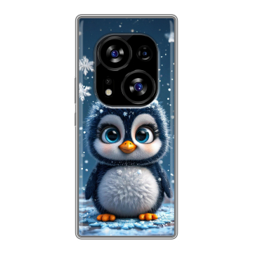 Силиконовый чехол на Tecno Phantom X2 с принтом Новый год