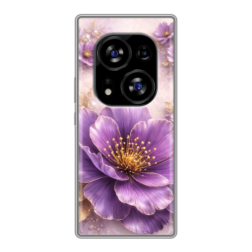 Силиконовый чехол на Tecno Phantom X2 с принтом женский Силиконовый чехол на Tecno Phantom X2 с принтом женский