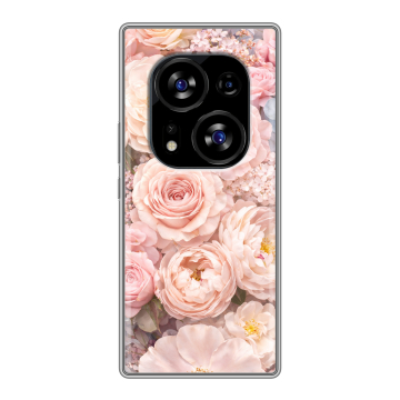 Силиконовый чехол на Tecno Phantom X2 с принтом женский Силиконовый чехол на Tecno Phantom X2 с принтом женский