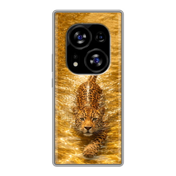 Силиконовый чехол на Tecno Phantom X2 с принтом женский Силиконовый чехол на Tecno Phantom X2 с принтом женский