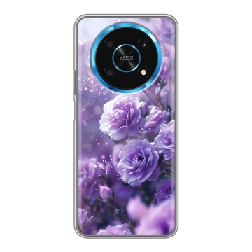 Силиконовый чехол на Huawei Honor Magic 4 Lite 5G с принтом Розы цветы Силиконовый чехол на Huawei Honor Magic 4 Lite 5G с принтом Розы цветы