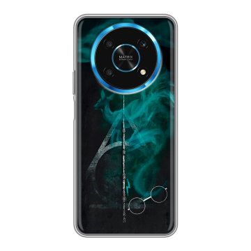 Силиконовый чехол на Huawei Honor Magic 4 Lite 5G с принтом Гарри Поттер Harry Potter