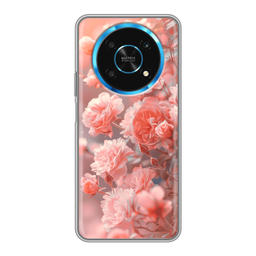Силиконовый чехол на Huawei Honor Magic 4 Lite 5G с принтом Розы цветы