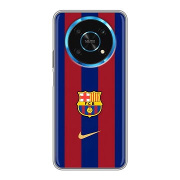 Силиконовый чехол на Huawei Honor Magic 4 Lite 5G с принтом Барселона Barcelona