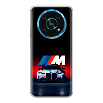 Силиконовый чехол на Huawei Honor Magic 4 Lite 5G с принтом БМВ BMW Силиконовый чехол на Huawei Honor Magic 4 Lite 5G с принтом БМВ BMW