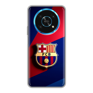 Силиконовый чехол на Huawei Honor Magic 4 Lite 5G с принтом Барселона Barcelona