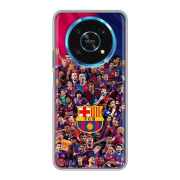 Силиконовый чехол на Huawei Honor Magic 4 Lite 5G с принтом Барселона Barcelona Силиконовый чехол на Huawei Honor Magic 4 Lite 5G с принтом Барселона Barcelona