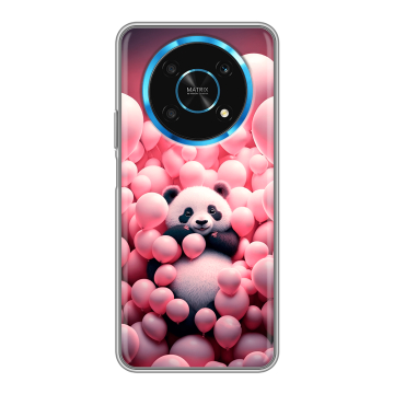 Силиконовый чехол на Huawei Honor Magic 4 Lite 5G с принтом Панда