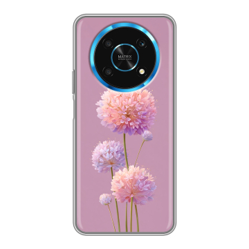 Силиконовый чехол на Huawei Honor Magic 4 Lite 5G с принтом Цветы