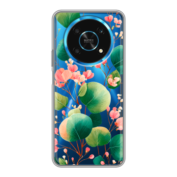 Силиконовый чехол на Huawei Honor Magic 4 Lite 5G с принтом женский