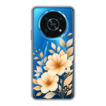 Силиконовый чехол на Huawei Honor Magic 4 Lite 5G с принтом для девушки