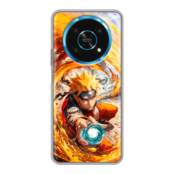 Силиконовый чехол на Huawei Honor Magic 4 Lite 5G с принтом Аниме Наруто Naruto