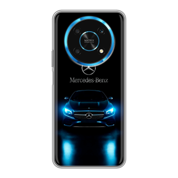 Силиконовый чехол на Huawei Honor Magic 4 Lite 5G с принтом Mercedes Мерседес Силиконовый чехол на Huawei Honor Magic 4 Lite 5G с принтом Mercedes Мерседес