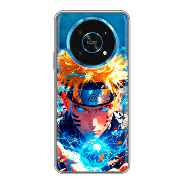 Силиконовый чехол на Huawei Honor Magic 4 Lite 5G с принтом Аниме Наруто Naruto