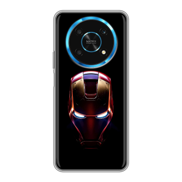 Силиконовый чехол на Huawei Honor Magic 4 Lite 5G с принтом IronMan Железный человек