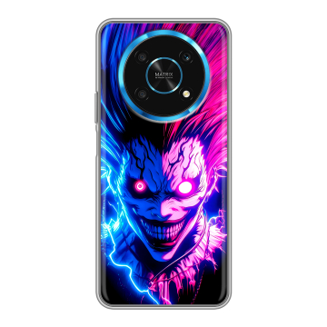 Силиконовый чехол на Huawei Honor Magic 4 Lite 5G с принтом Death note Тетрадь смерти