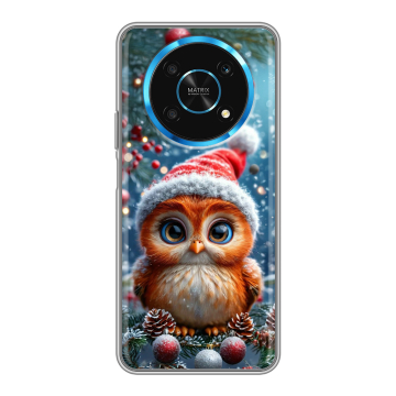 Силиконовый чехол на Huawei Honor Magic 4 Lite 5G с принтом Новый год