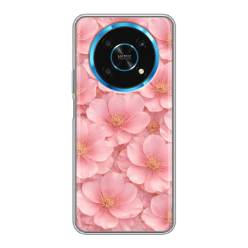 Силиконовый чехол на Huawei Honor Magic 4 Lite 5G с принтом женский