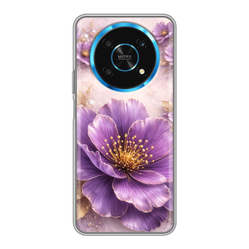 Силиконовый чехол на Huawei Honor Magic 4 Lite 5G с принтом женский