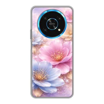 Силиконовый чехол на Huawei Honor Magic 4 Lite 5G с принтом женский