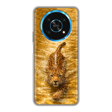 Силиконовый чехол на Huawei Honor Magic 4 Lite 5G с принтом женский