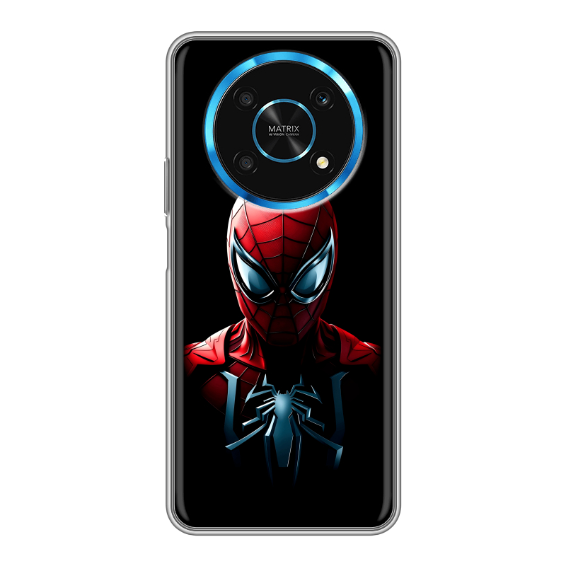 Силиконовый чехол на Huawei Honor Magic 4 Lite 5G с принтом Spiderman Человек паук Силиконовый чехол на Huawei Honor Magic 4 Lite 5G с принтом Spiderman Человек паук