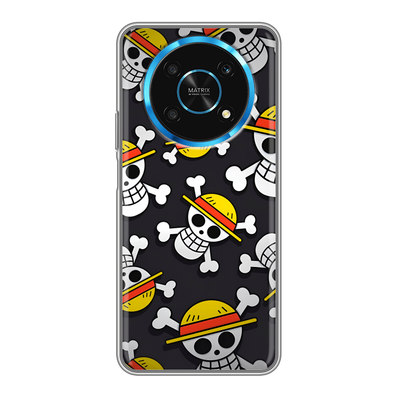 Силиконовый чехол на Huawei Honor Magic 4 Lite 5G с принтом One Piece Ван Пис Силиконовый чехол на Huawei Honor Magic 4 Lite 5G с принтом One Piece Ван Пис