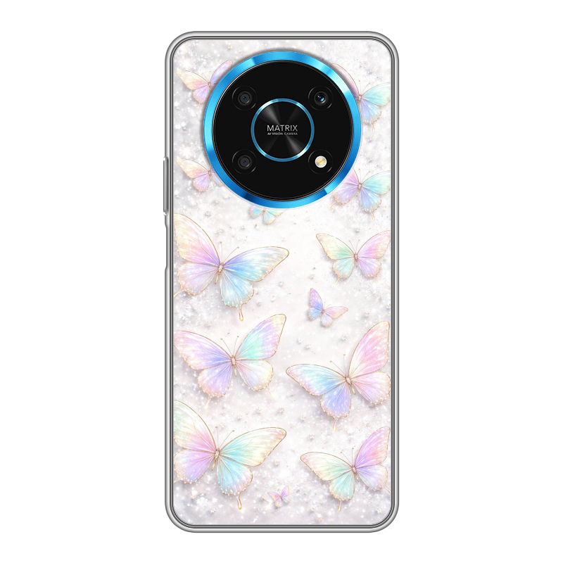 Силиконовый противоударный чехол на Huawei Honor Magic 4 Lite 5G с принтом женский Силиконовый противоударный чехол на Huawei Honor Magic 4 Lite 5G с принтом женский