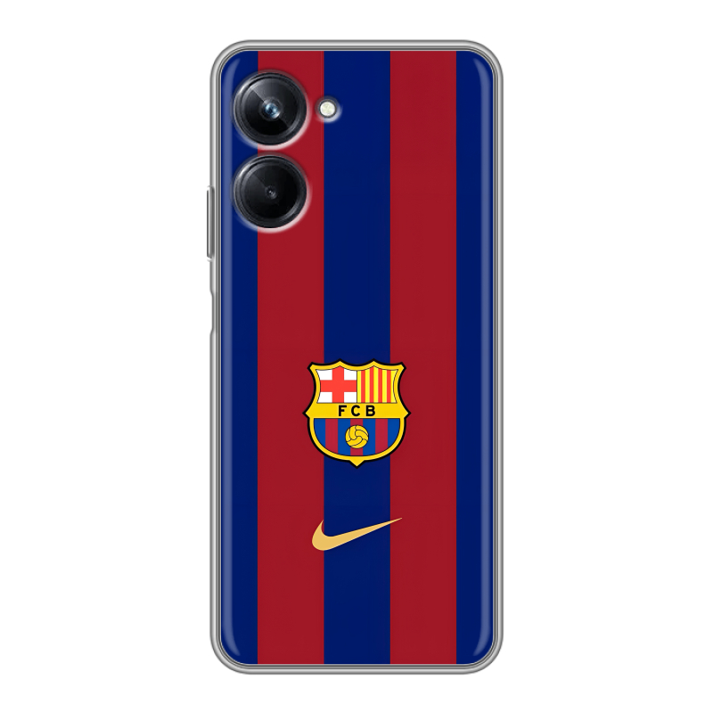 Силиконовый чехол на Realme 10 Pro с принтом Барселона Barcelona Силиконовый чехол на Realme 10 Pro с принтом Барселона Barcelona