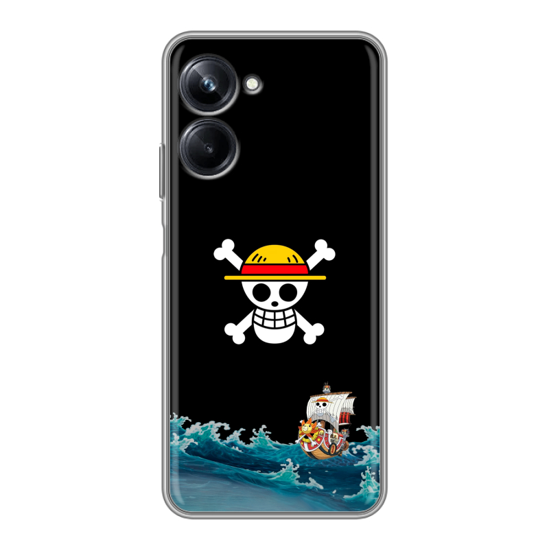 Силиконовый чехол на Realme 10 Pro с принтом One Piece Ван Пис Силиконовый чехол на Realme 10 Pro с принтом One Piece Ван Пис
