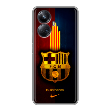Силиконовый чехол на Realme 10 Pro Plus с принтом Барселона Barcelona Силиконовый чехол на Realme 10 Pro Plus с принтом Барселона Barcelona