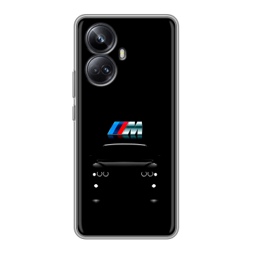 Силиконовый чехол на Realme 10 Pro Plus с принтом БМВ BMW