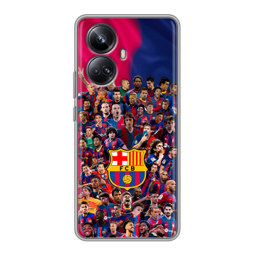 Силиконовый чехол на Realme 10 Pro Plus с принтом Барселона Barcelona Силиконовый чехол на Realme 10 Pro Plus с принтом Барселона Barcelona